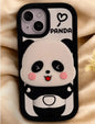 Silicone 3D Design Cartoon iPhone Case